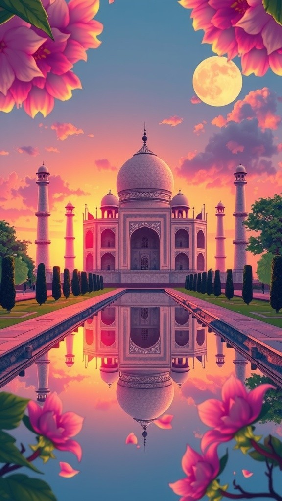 Whispers of Love: Taj Mahal