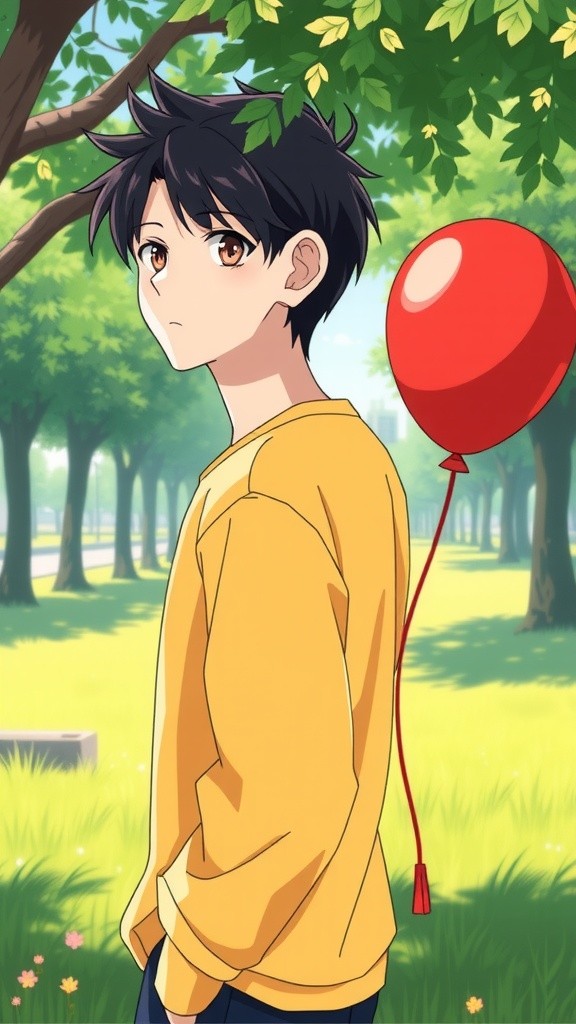 Ben's Kindness: A Heartwarming Balloon Story