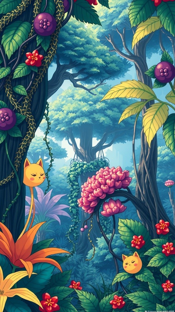 The Jungle Adventure of Four Friends