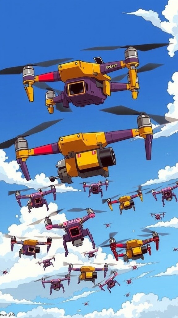 Shadows of the Drones
