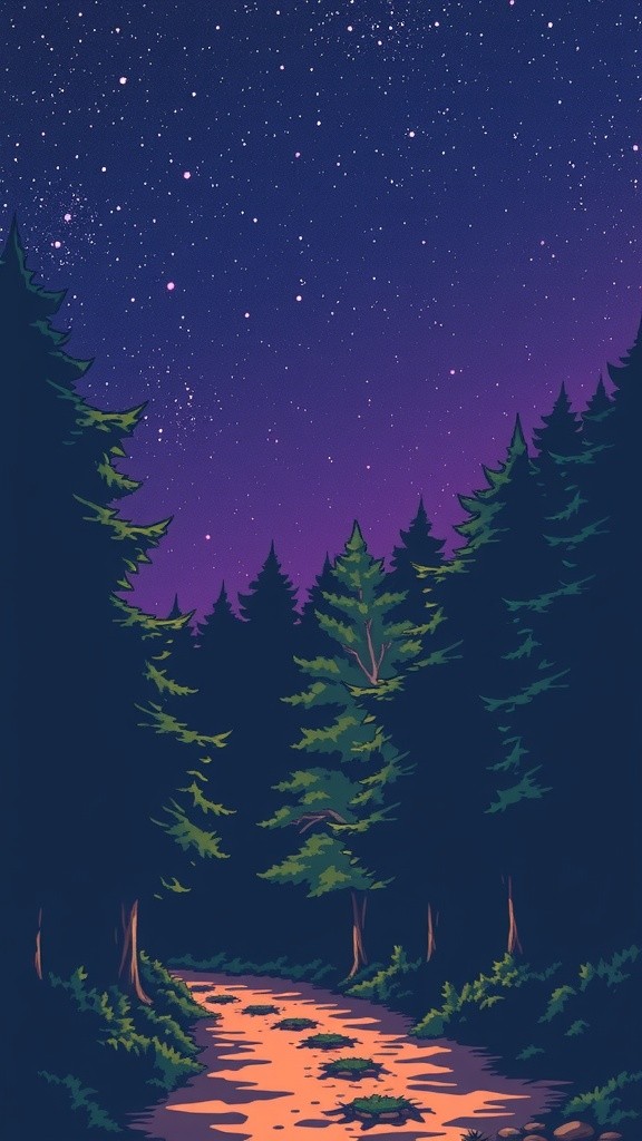 Never Enter the Horre Woods at Night