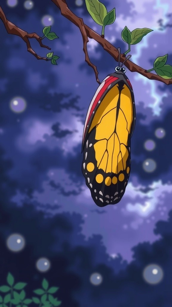 Breaking Free: A Butterfly's Journey of Courage