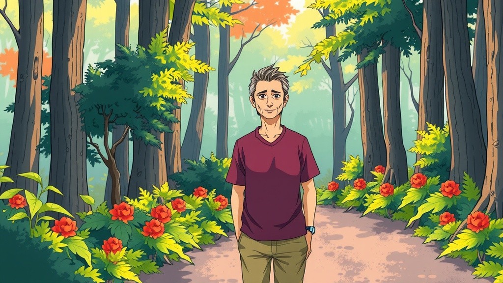 Into the Shadows: A Forest Encounter