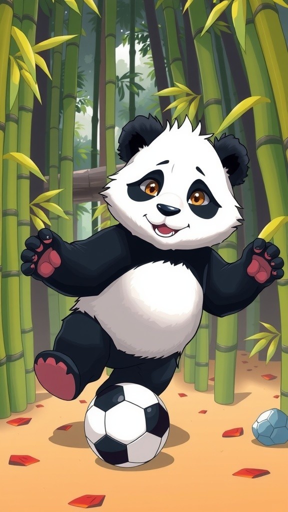 Po the Panda's Soccer Adventure
