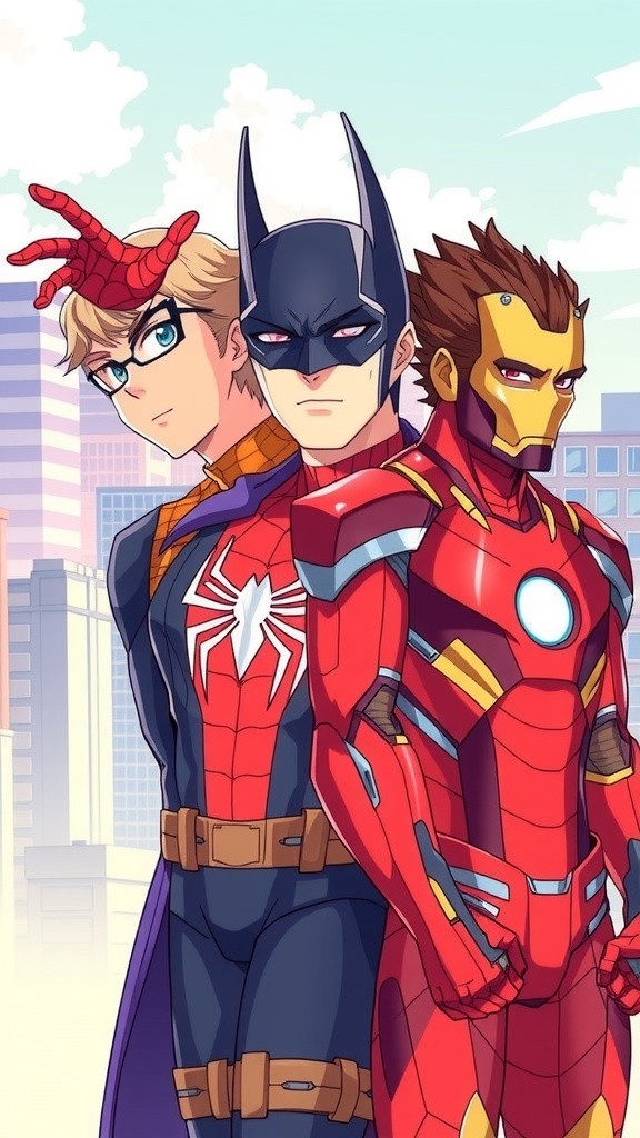 Supergirl's Sweet Choice: Spider-Man, Batman, and Iron Man's Challenge