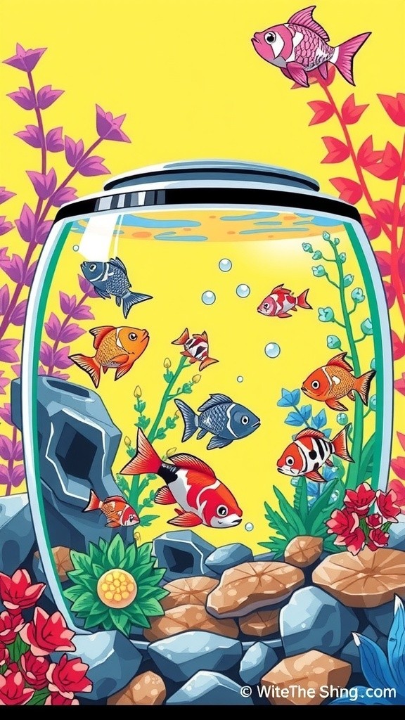 Ikan dan Kunci Aquarium