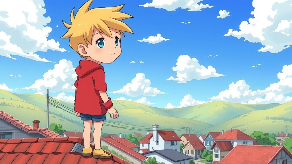 Touching the Sky: A Small Boy's Big Dream
