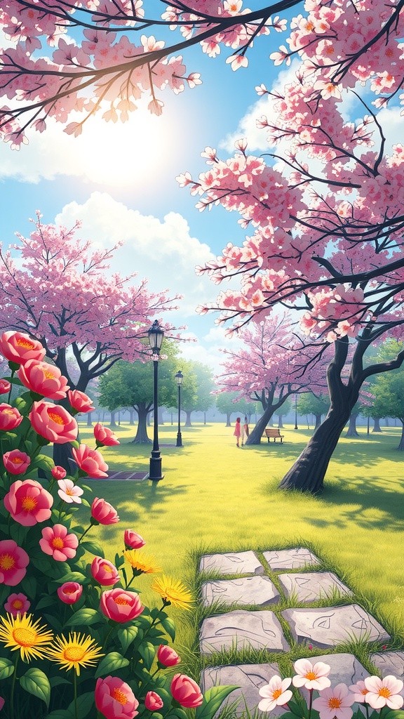 Le baiser d'un printemps