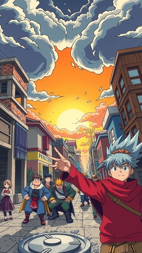 Epic Showdown: Heroes vs. Destruction