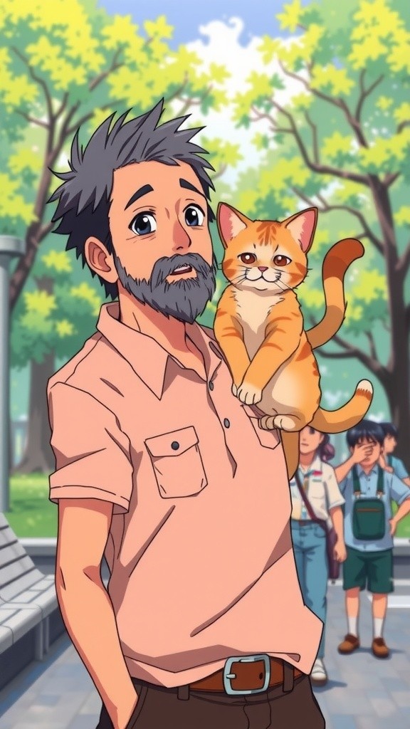 Kucing Bicara yang Malas dan Mantan