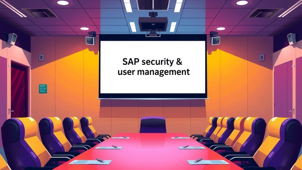SAP Security & User Management Overview