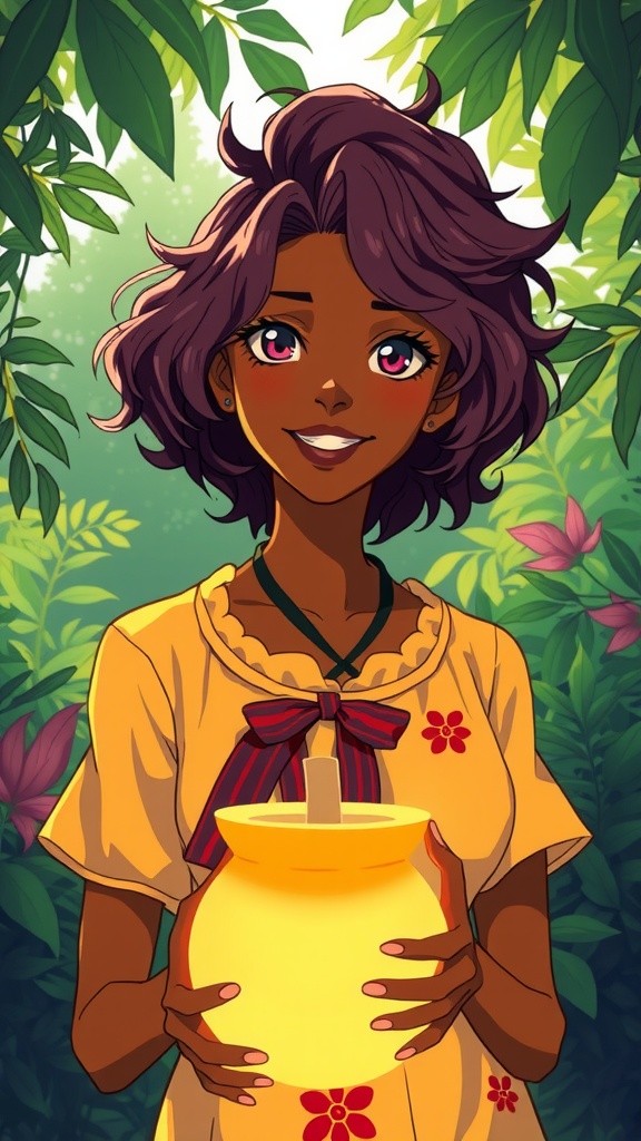 The Girl and Her Talking Calabash: A Tale of Truth and Power