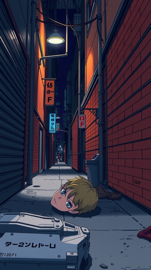 Neon Shadows: A Bladerunner Tale