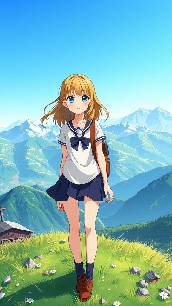 Heidi Oprahn: The Girl and the Swiss Mountain Tale