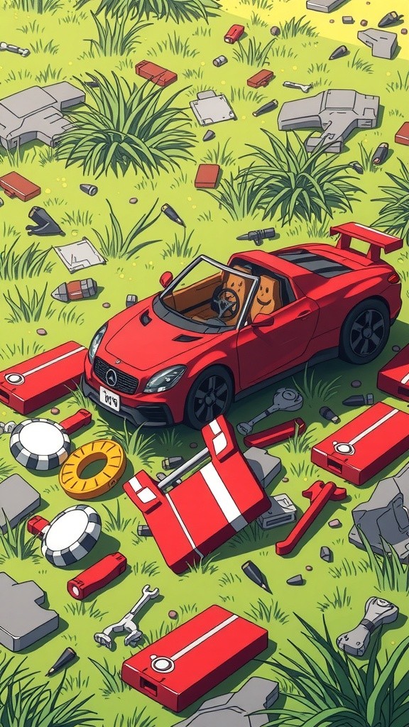 Doraemon to the Rescue: Fixing Nobita's Car!