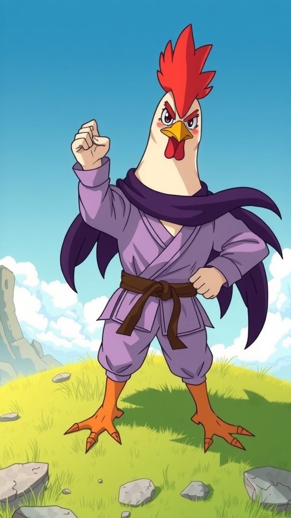 Rambo le Poulet Ninja contre l'Omelette!