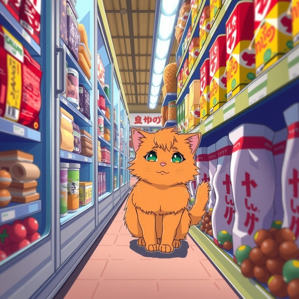 Adventurous Cat's Grocery Heist