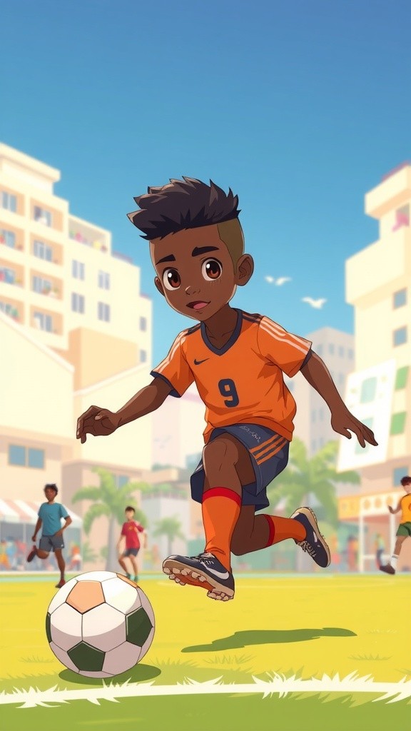 A Young Ronaldo's Romance in Lagos