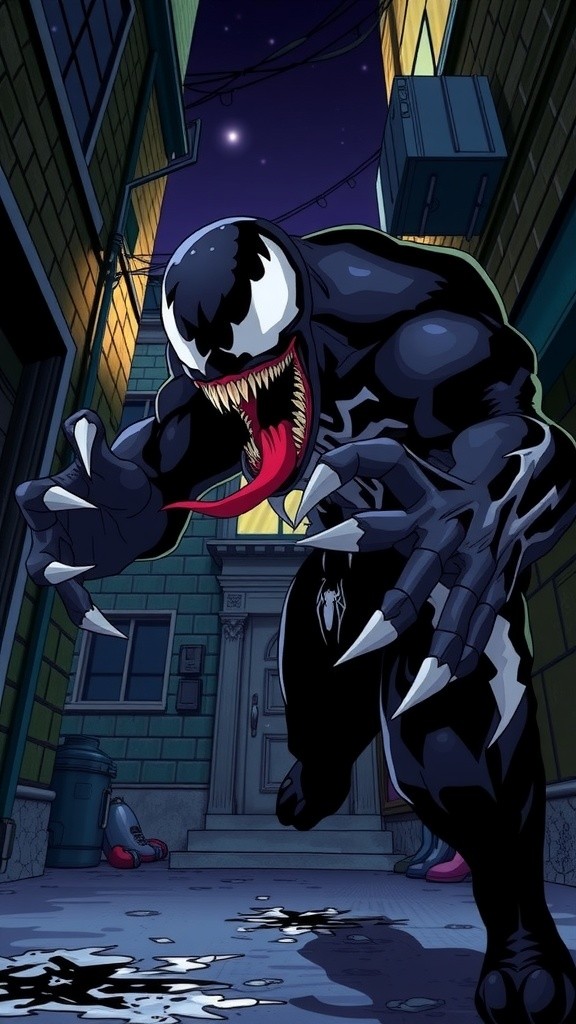 Pertarungan Kekuatan: Batman vs Venom