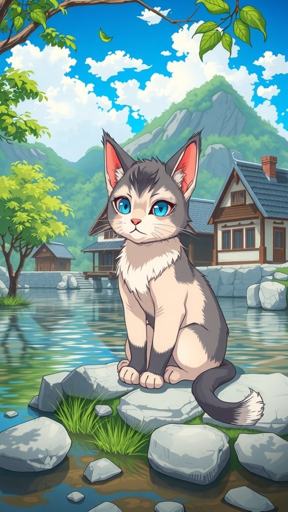 Mujaer Si Kucing Penjaga Ember Ikan