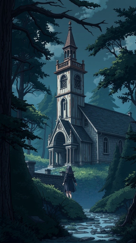 The Midnight Chime of Black Hollow