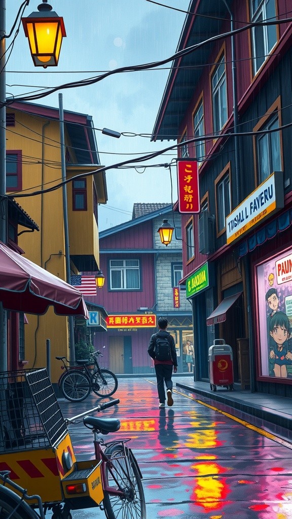 Postscript in the Rain: A Rina and Joon Tale