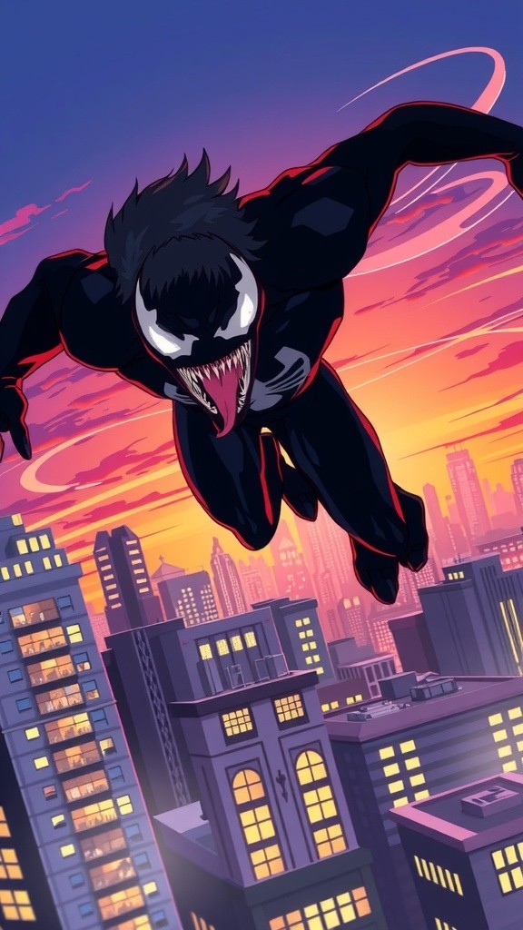 Venom vs Spider-Man Showdown