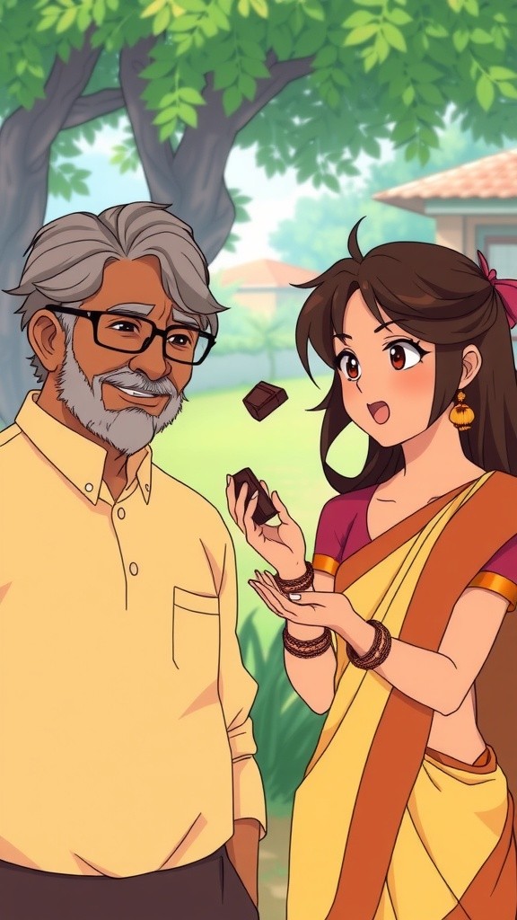 रुहान और पिंकी की चॉकलेट जंग