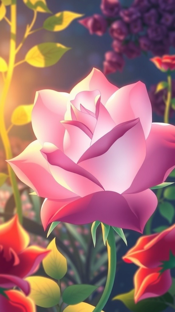 چاندنی اور جادوئی گلاب کی کہانی