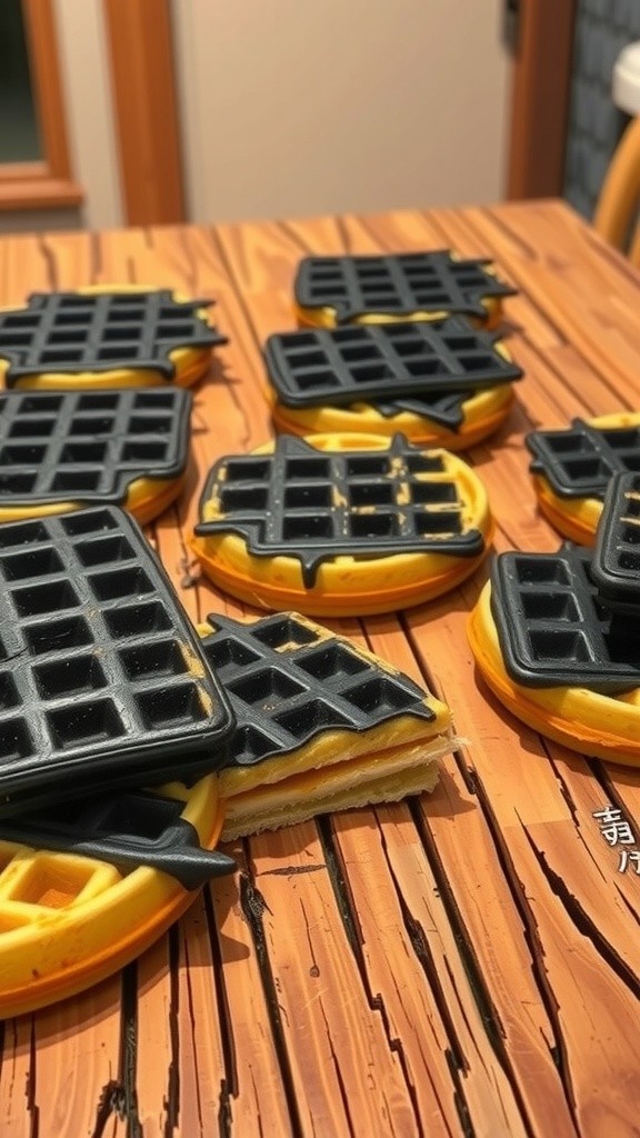 Lava Waffle Delight: ASMR Mukbang Experience in 8K