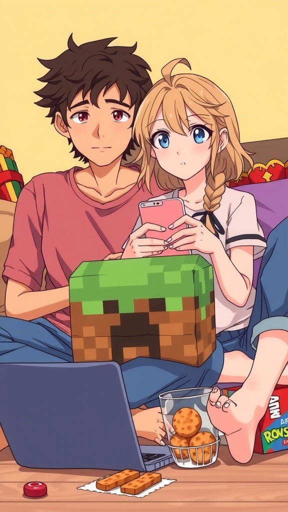Petualangan Jack dan Lulu di Dunia Minecraft Melawan Piglins