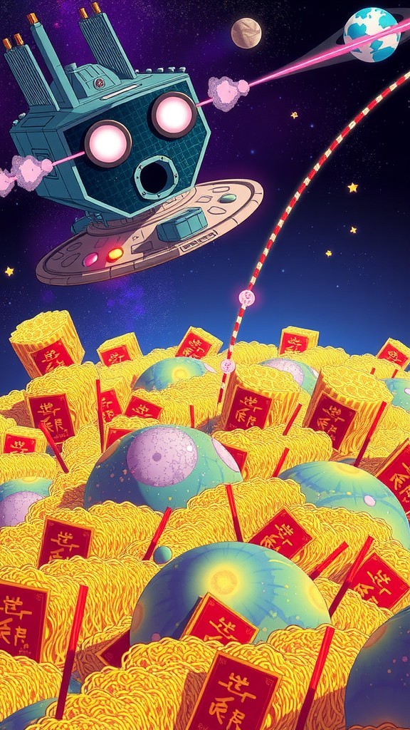 Ekspedisi Konyol ke Planet Mie Instan