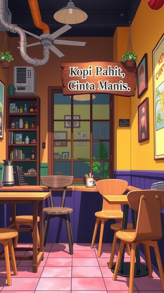 Kopi Pahit, Cinta Manis: Cerita Dua Sahabat