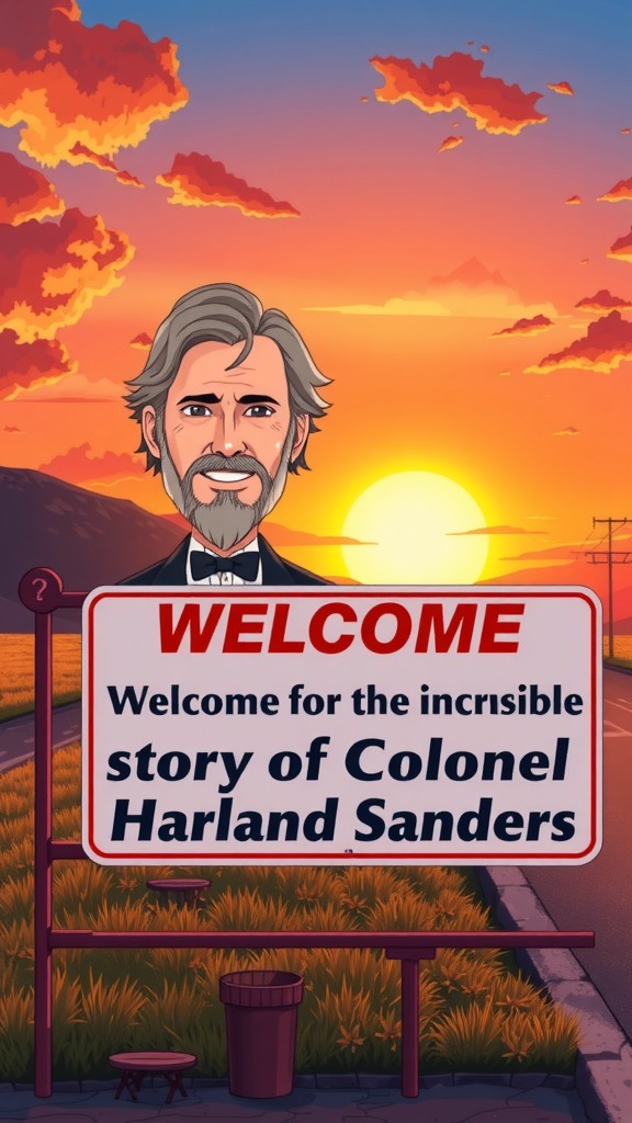 The Inspiring Journey of Colonel Sanders: From Hardship to KFC Innovation
