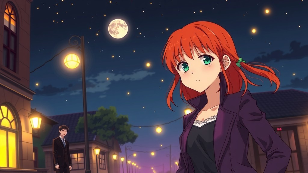 Moonlit Encounters: A Love Story