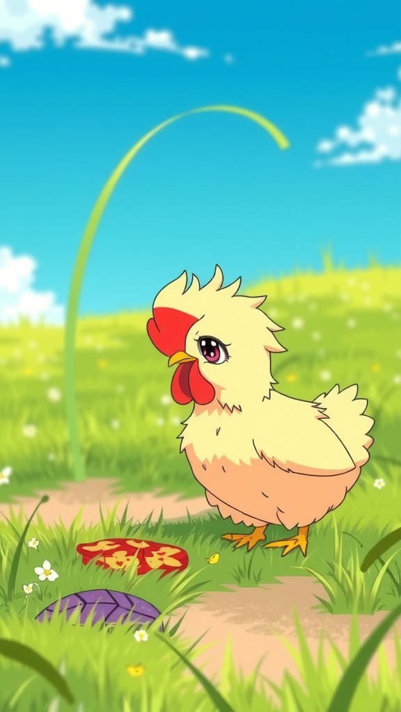 Ayam Ceria Mematuk Jagung!