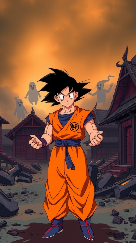 Rift of Shadows: Goku vs. Sanjimu