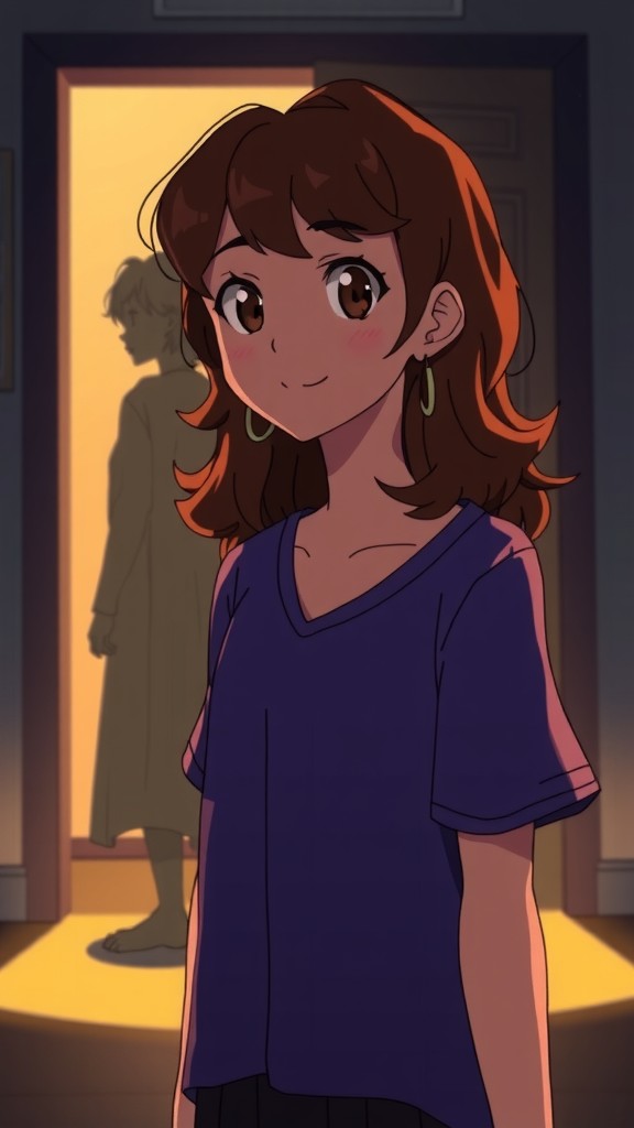 Maya's Smile as the Shadow Fades