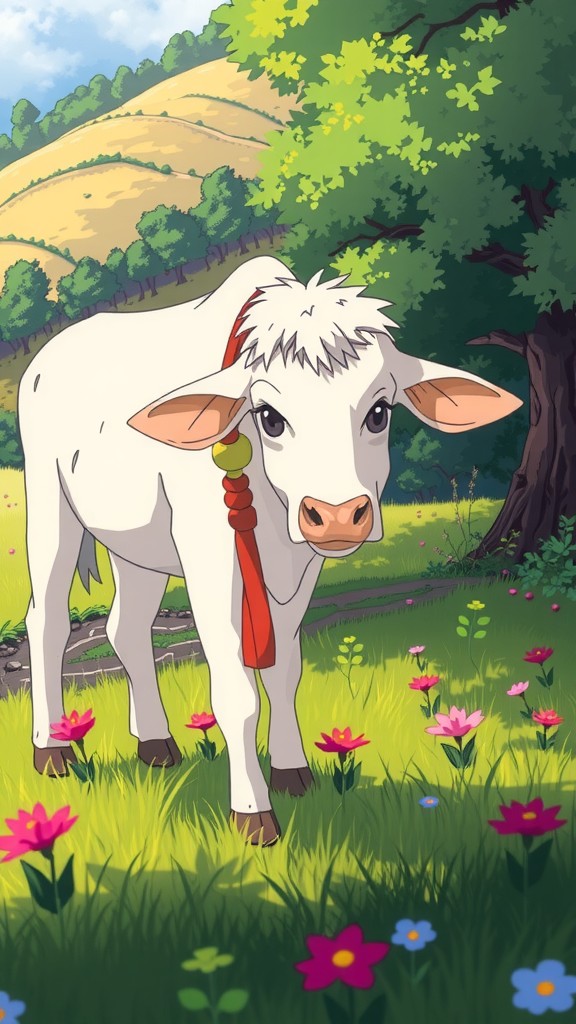 गौरी गाय और दया की कहानी