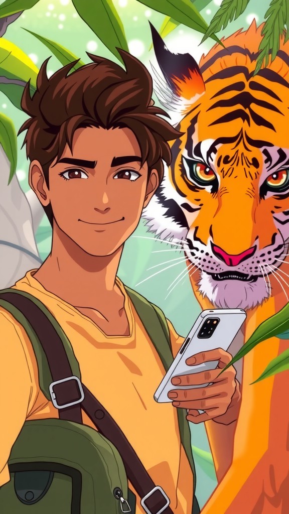 Jungle Selfie Gone Wild: Tiger vs Arif!