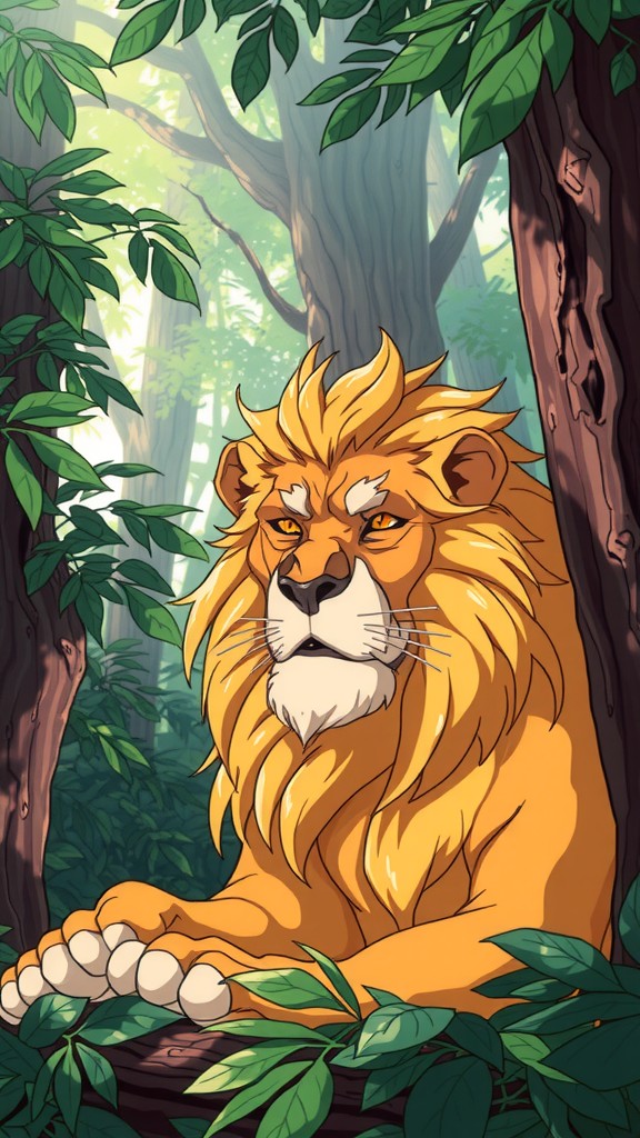 The Clever Fox: Outwitting the Old Lion