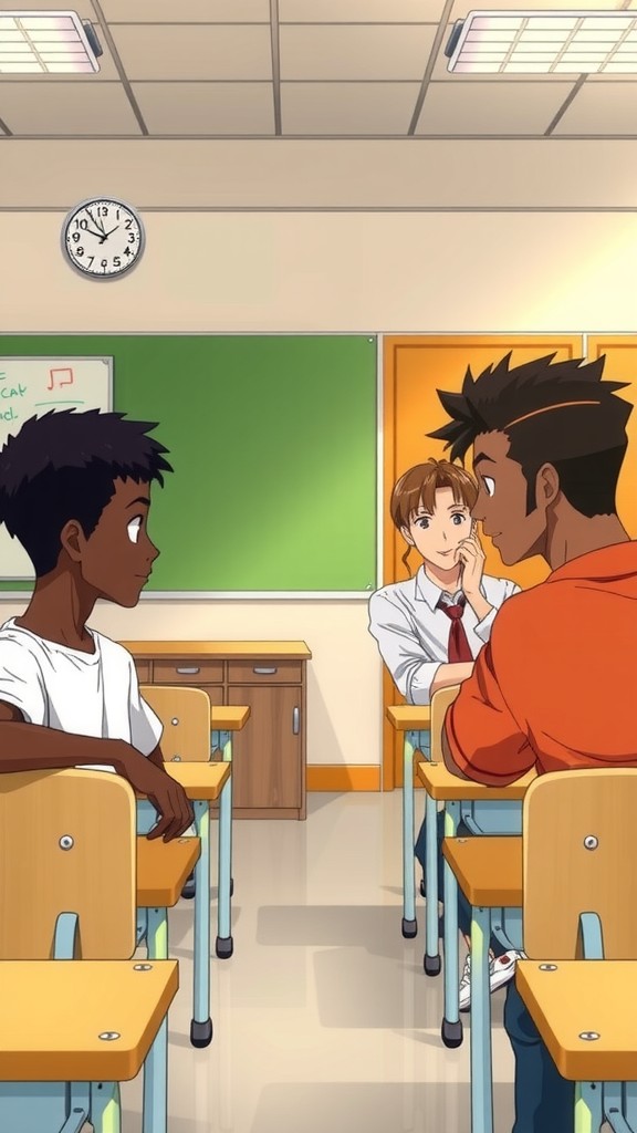 The Bond of Four Friends in High School