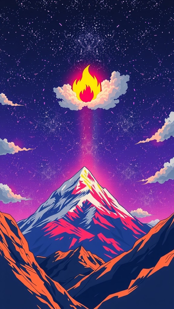 Clash of Elements: Flame King vs. Mysterious Ice