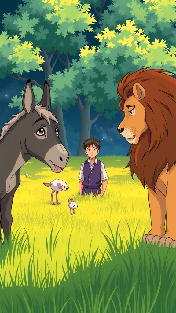 The Donkey and the Lion: A Lesson in Value