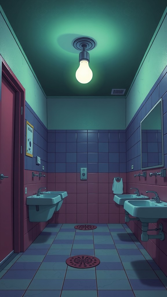 Aka Manto: The Choice of Red or Blue in School Toilets