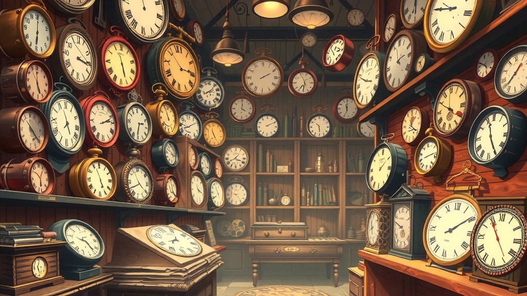 The Clockmaker's Paradox: Moments in Time