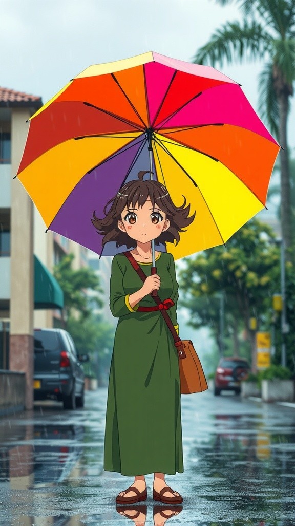 Zara and the Magical Umbrella