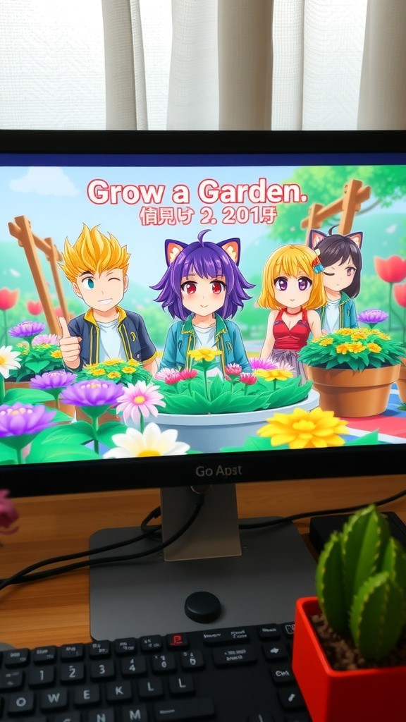 Roblox Fun: Grow a Garden and Candy Blossom!