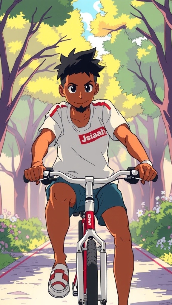 A Windy Day of Biking and Clouds