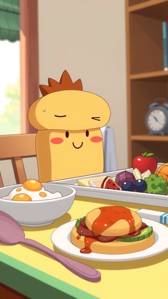 Sarapan Roti Tawa Bersama Timi!